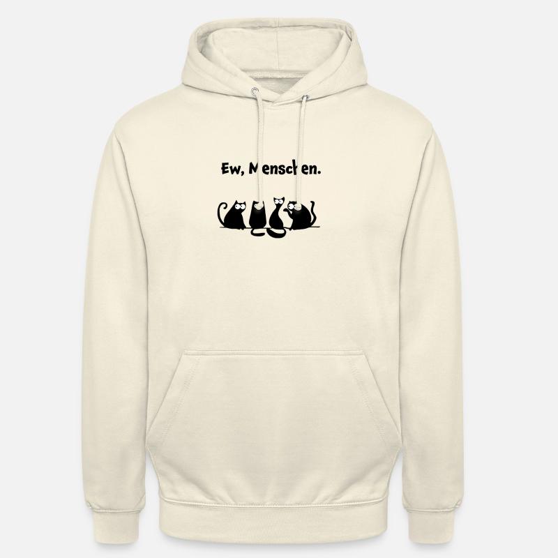 Katzendame Katze Katzenmutter - Unisex Hoodie - Vanille-Milchshake