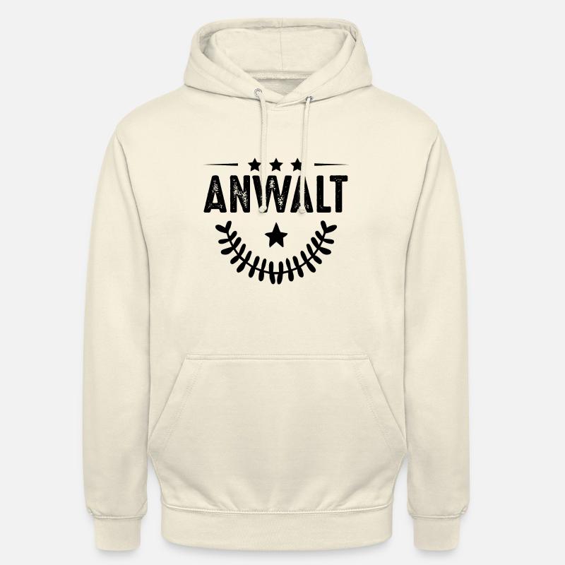 Profession d’avocat - Sweat-shirt à capuche unisexe - vanille