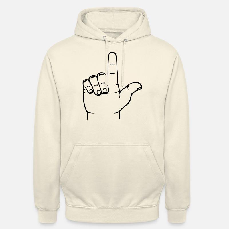 Loser Hand - Unisex Hoodie - Vanille-Milchshake