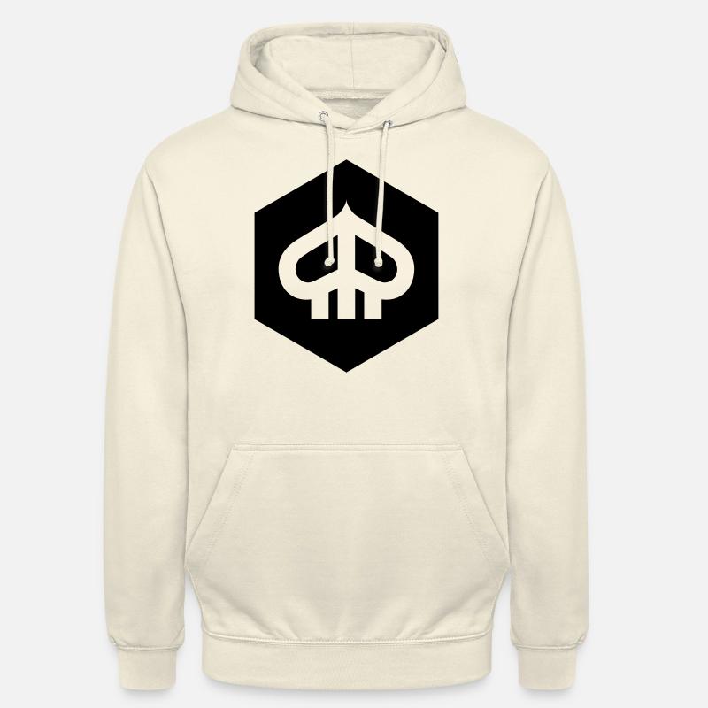 Tin roller hand switch Roller Skull O-Lack 2Takt - Unisex Hoodie - vanilla
