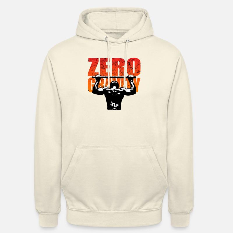 Zero Gravity - Sweat-shirt à capuche unisexe - vanille