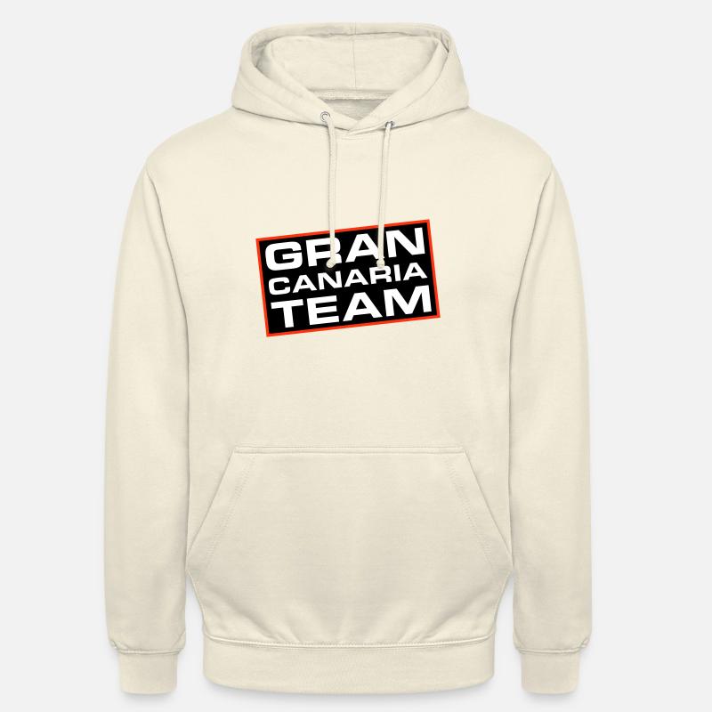 L’équipe de Gran Canaria - Sweat-shirt à capuche unisexe - vanille
