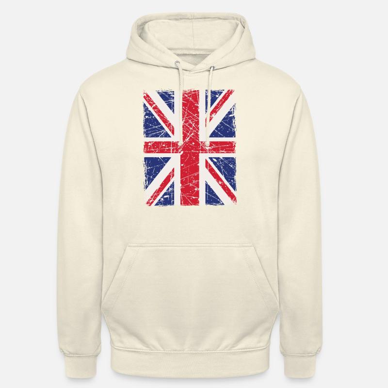 Union Jack - Unisex Hoodie - vanilla
