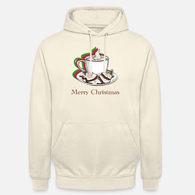 Weihnachtskaffee-Moment - Unisex Hoodie - Vanille-Milchshake