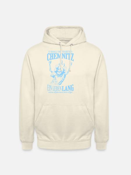 Chemnitz Tradition Fußball Geschenk - Unisex Hoodie - Vanille-Milchshake