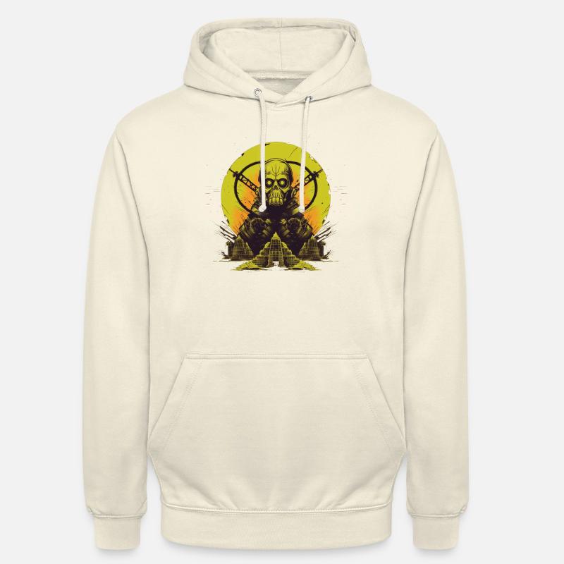 tchernobyl atome 6 - Sweat-shirt à capuche unisexe - vanille