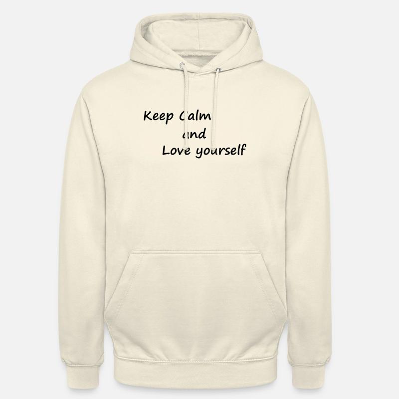 Keep Calm - Unisex Hoodie - Vanille-Milchshake