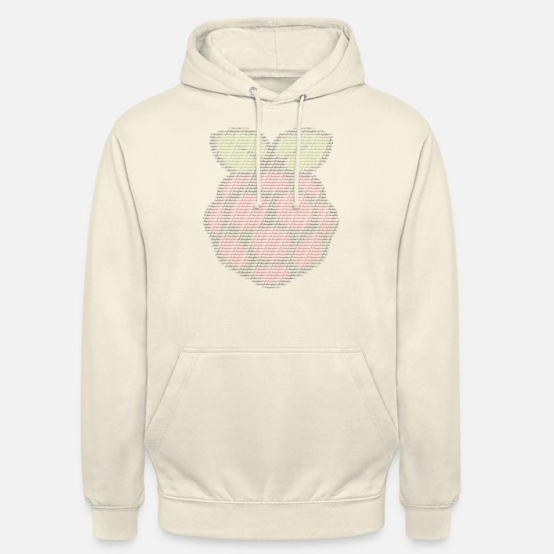 ASCII - RaspberryPi - Unisex Hoodie - Vanille-Milchshake