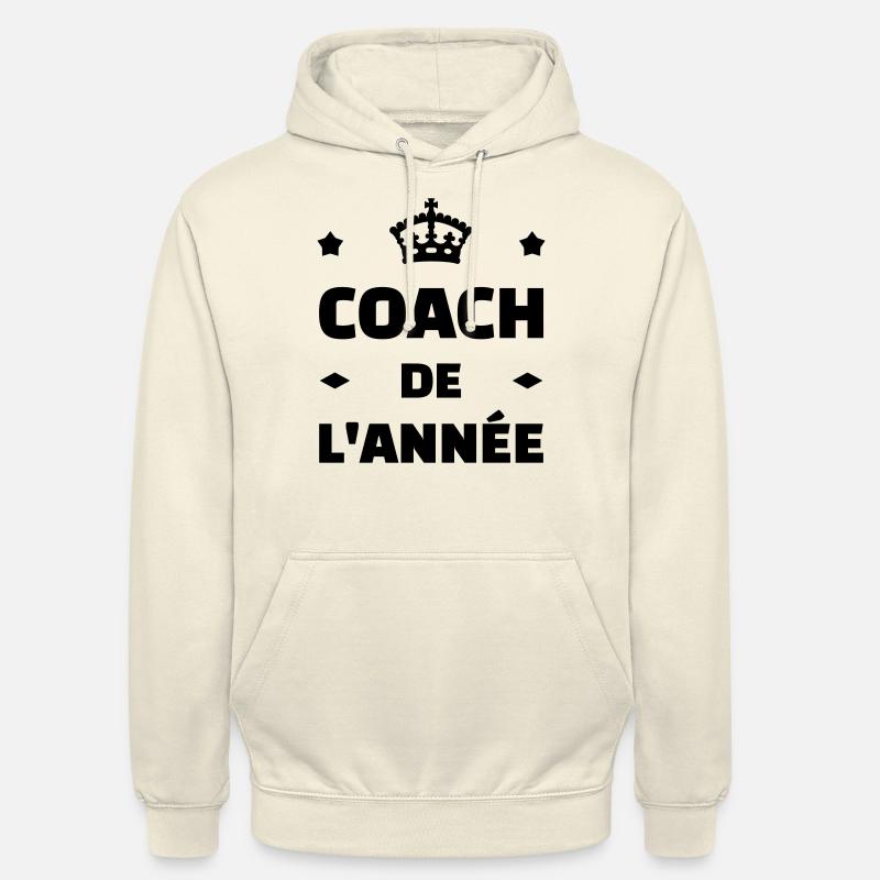 Coach / Coaching / Trainer / Sport - Unisex Hoodie - Vanille-Milchshake