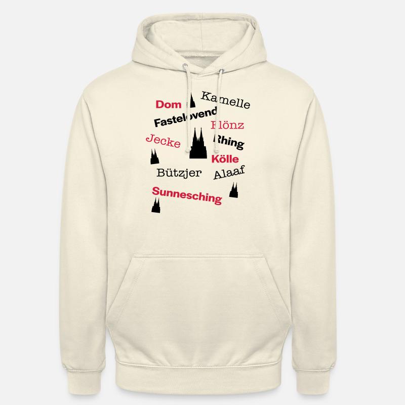 Kölsche Sprache - Unisex Hoodie - Vanille-Milchshake