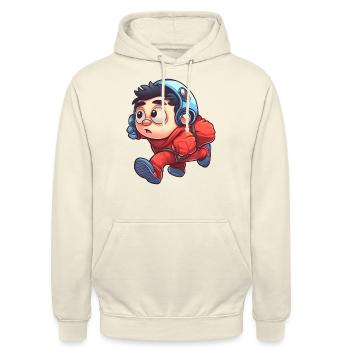 Créatures charmantes - Sweat-shirt à capuche unisexe - vanille - Devant - Alina (178cm) & Michal (187cm)