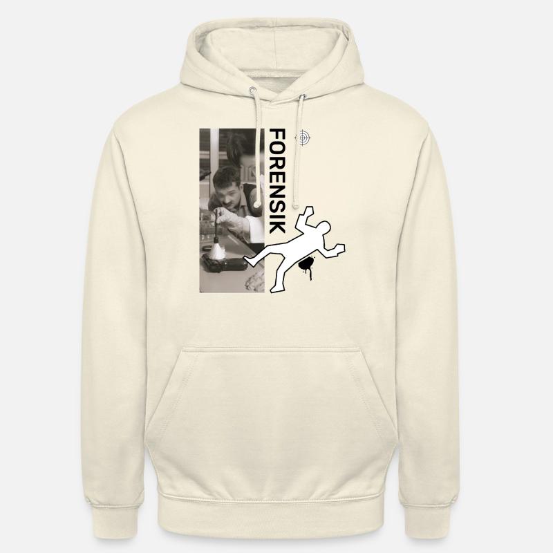 Spurensicherung - Kripo Polizei Kriminaltechnik - Unisex Hoodie - Vanille-Milchshake
