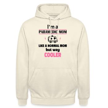 Ich bin eine Paramedic - Unisex Hoodie - Vanille-Milchshake - Vorne - Alina (178cm) & Michal (187cm)