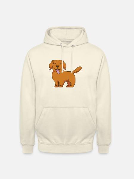 Golden Retriever - Unisex Hoodie - Vanille-Milchshake