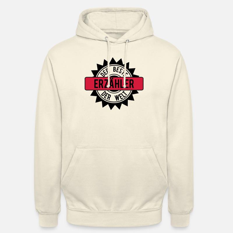 der beste erzaehler 2c - Unisex Hoodie - Vanille-Milchshake