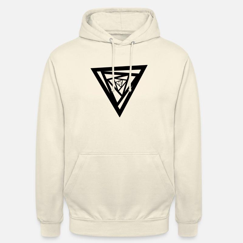 Abstrakte Kunst - Unisex Hoodie - Vanille-Milchshake