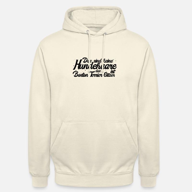 Boston Terrier - Unisex Hoodie - Vanille-Milchshake