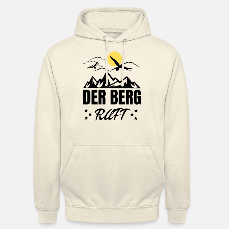 Der Berg Ruft Sonne - Unisex Hoodie - Vanille-Milchshake