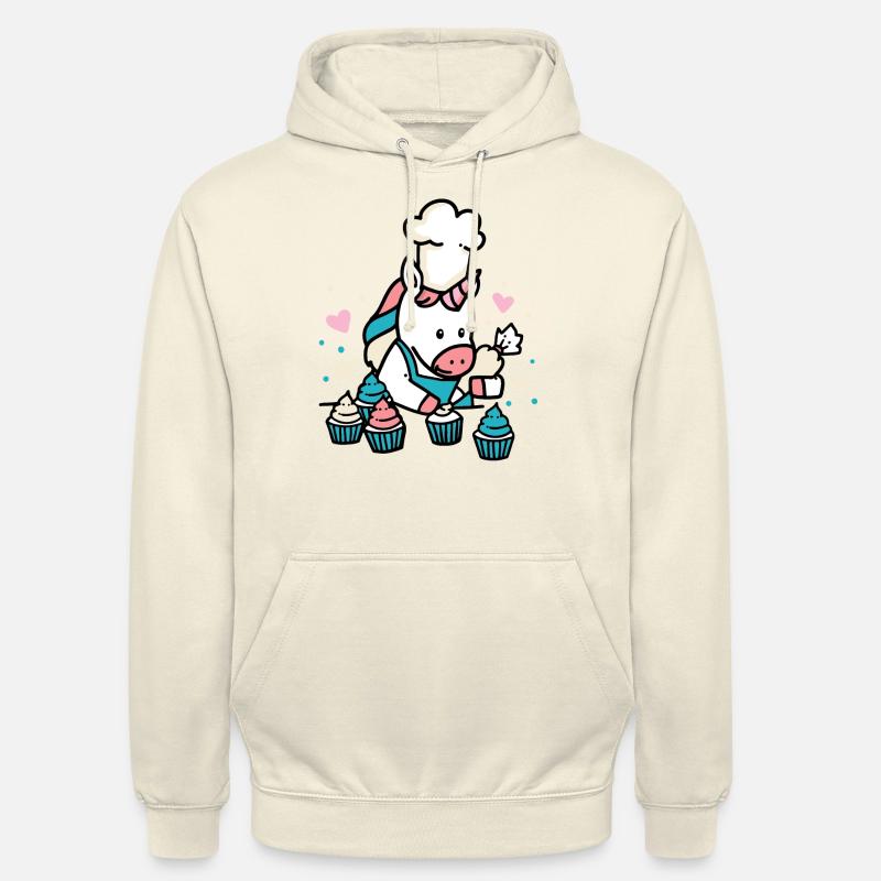 Bäcker Einhorn - Unisex Hoodie - Vanille-Milchshake