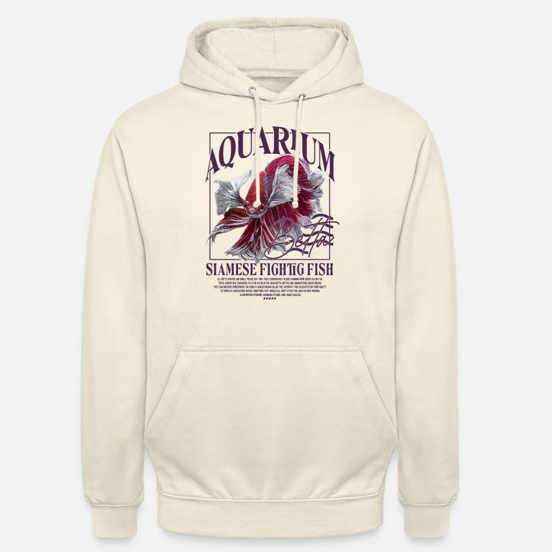 Betta Betta Poisson de combat - Sweat-shirt à capuche unisexe - undefined