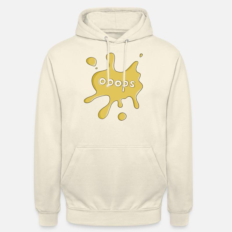 Fleck ooops - Unisex Hoodie - Vanille-Milchshake