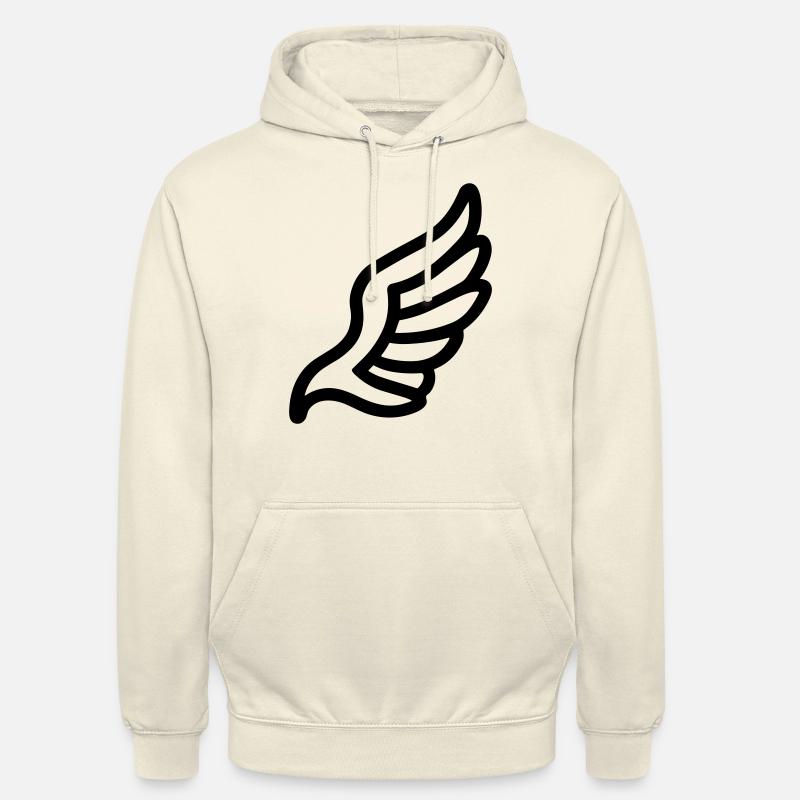 Ailes d'ange - Sweat-shirt à capuche unisexe - vanille