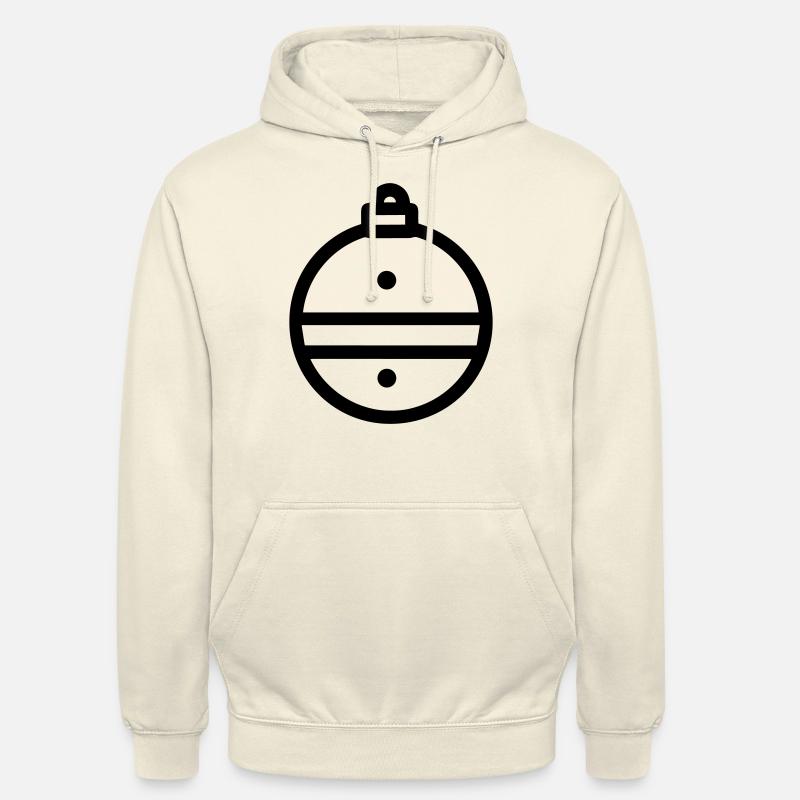 Weihnachtskugel - Unisex Hoodie - Vanille-Milchshake