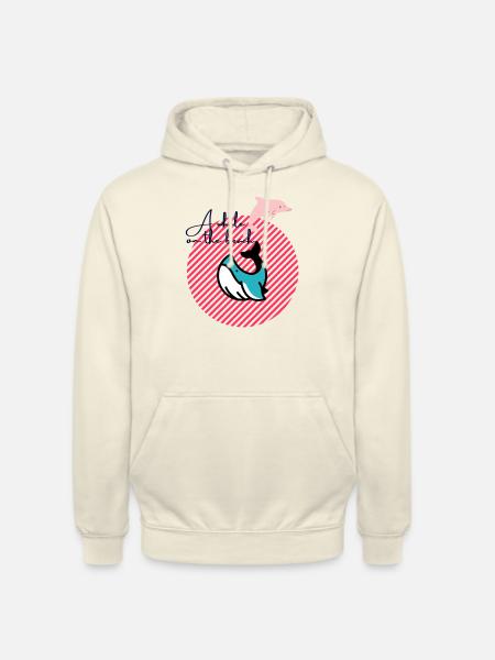 A Whale - Unisex Hoodie - Vanille-Milchshake
