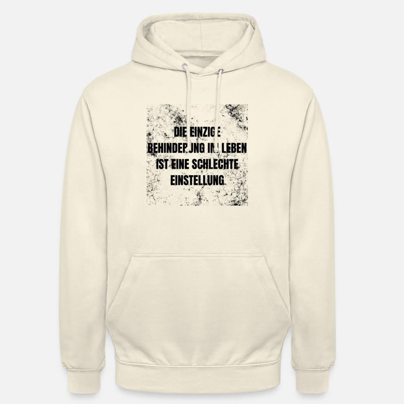 SCHLECHTE EINSTELLUNG - Unisex Hoodie - Vanille-Milchshake