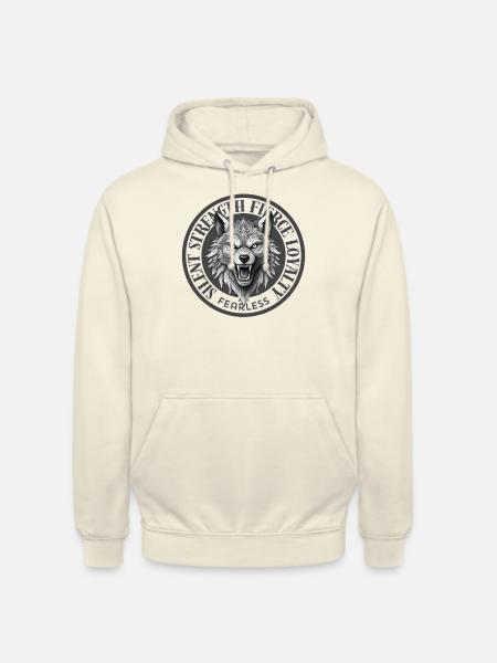 Silent Strength - Unisex Hoodie - vanilla