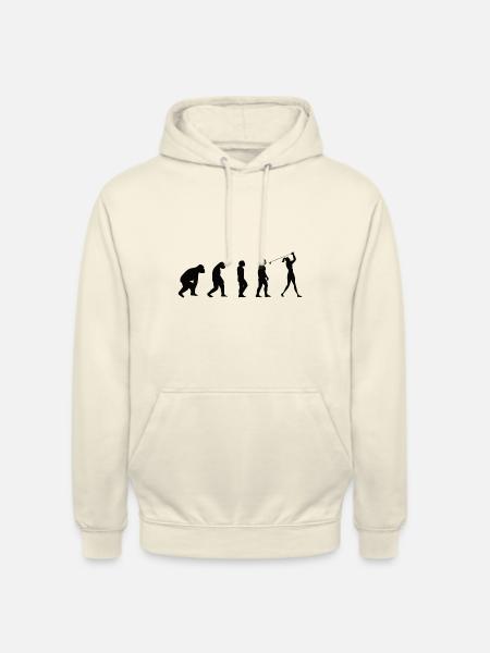 Golf Club De Golf Evolution - Sweat-shirt à capuche unisexe - vanille