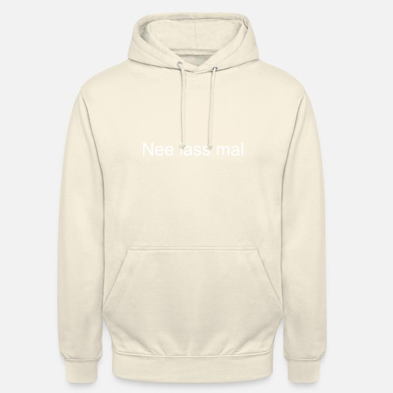 Nee lass mal - Unisex Hoodie - Vanille-Milchshake
