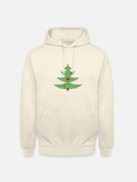 Weinachts baum - Unisex Hoodie - Vanille-Milchshake