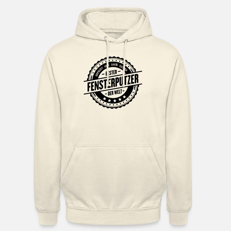Bester Fensterputzer - Unisex Hoodie - Vanille-Milchshake