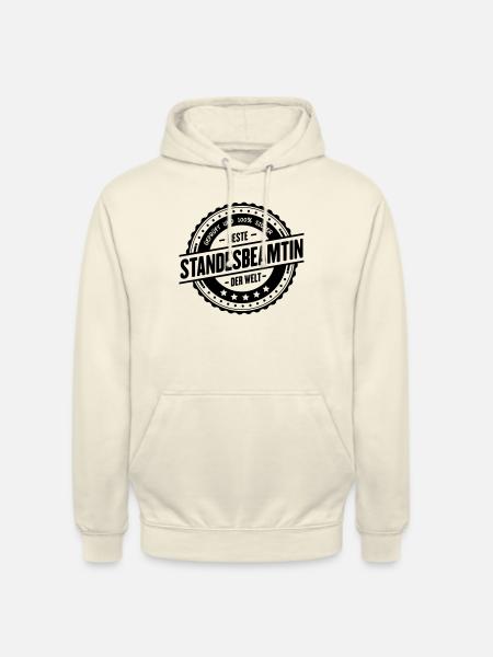 Beste Standesbeamtin - Unisex Hoodie - Vanille-Milchshake