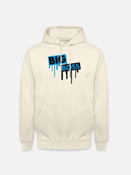 big_boss_graffiti - Sweat-shirt à capuche unisexe - vanille