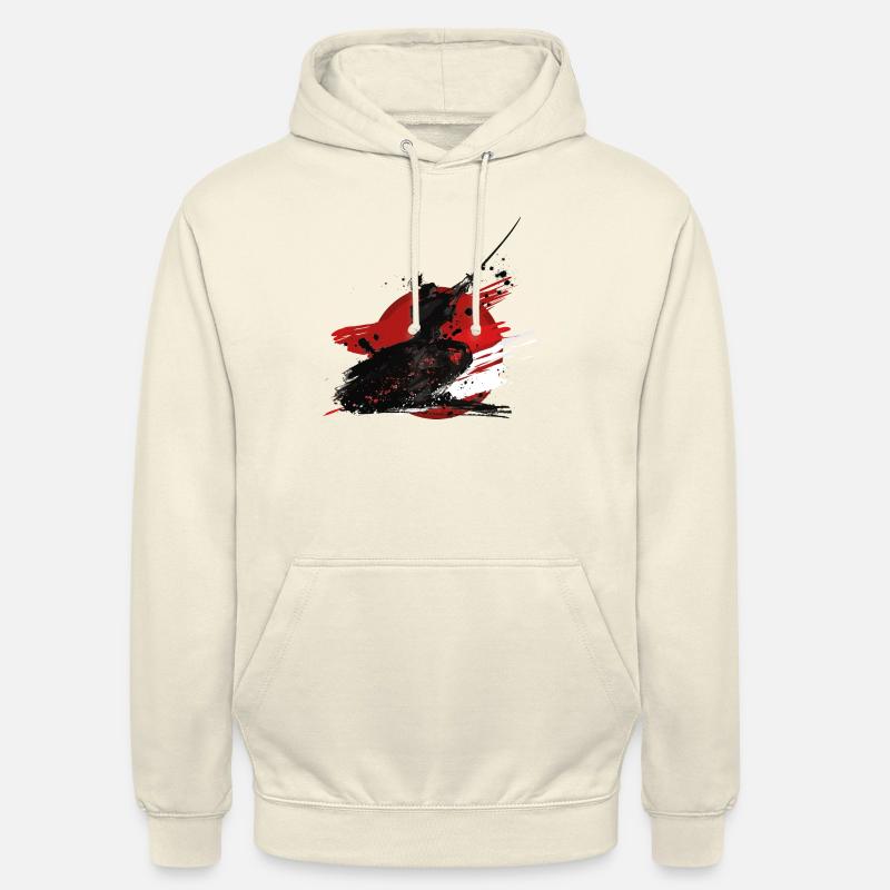 Samouraï - Sweat-shirt à capuche unisexe - vanille