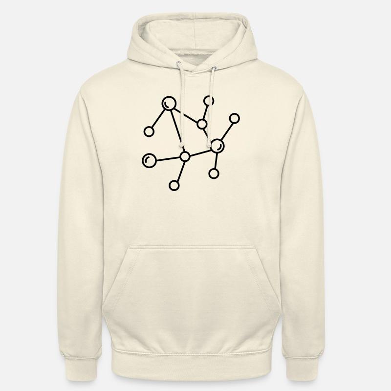 Molécule - Sweat-shirt à capuche unisexe - vanille