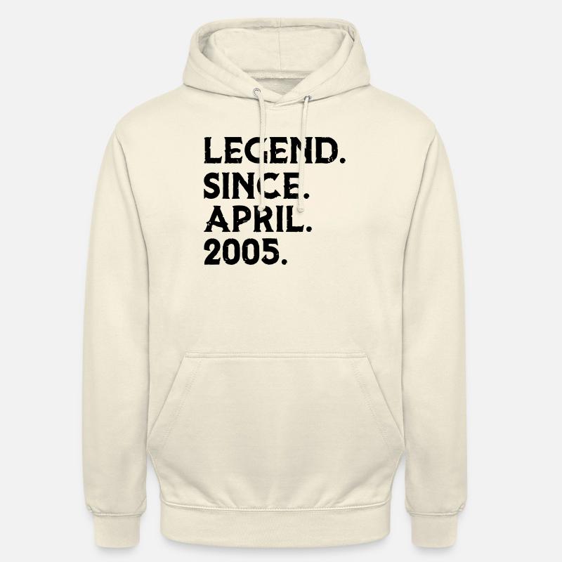 Legende April - Unisex Hoodie - Vanille-Milchshake
