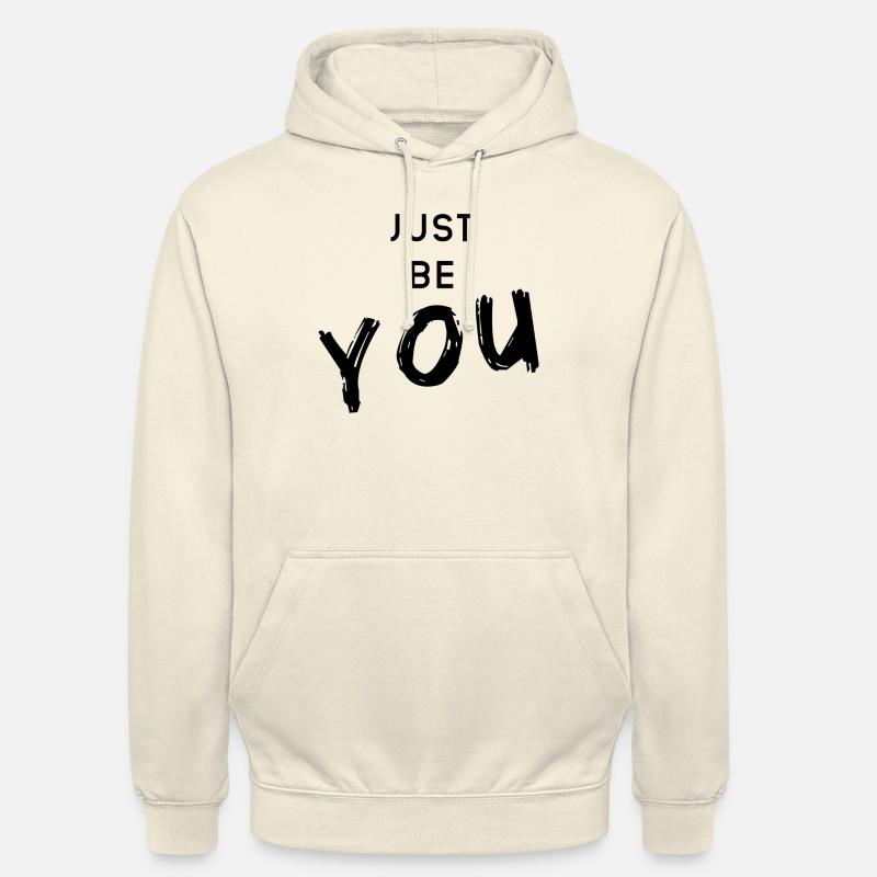Sei du selbst - Unisex Hoodie - Vanille-Milchshake