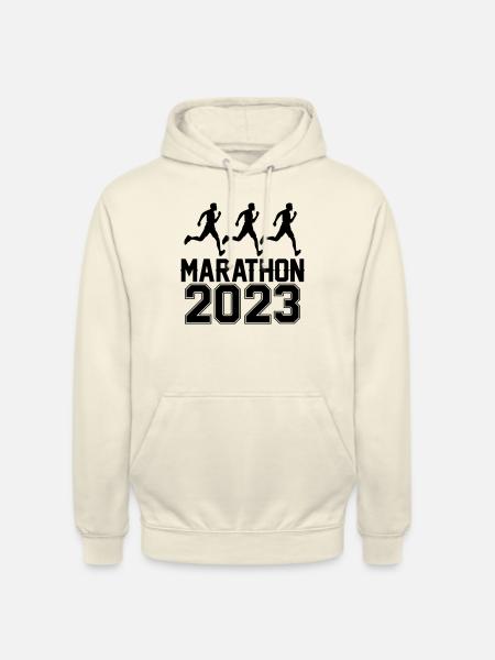Marathon 2023 - Unisex Hoodie - Vanille-Milchshake