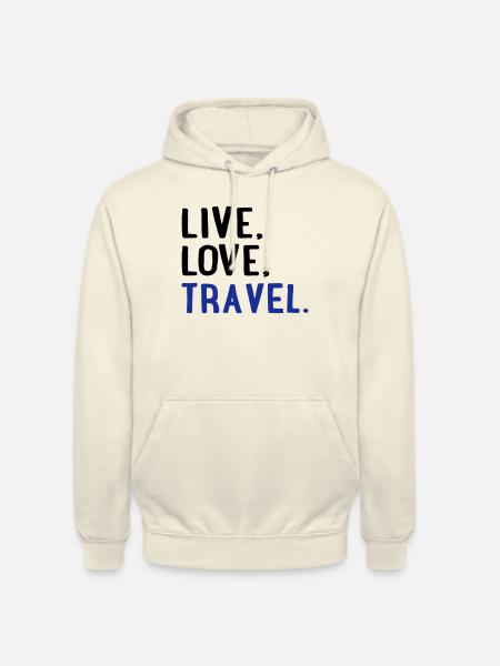 reisen - Unisex Hoodie - Vanille-Milchshake