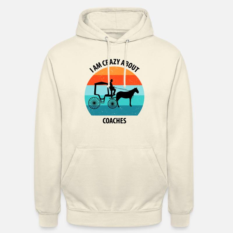 Kutscher Kutsche Pferdekutscher Kutschieren - Unisex Hoodie - Vanille-Milchshake