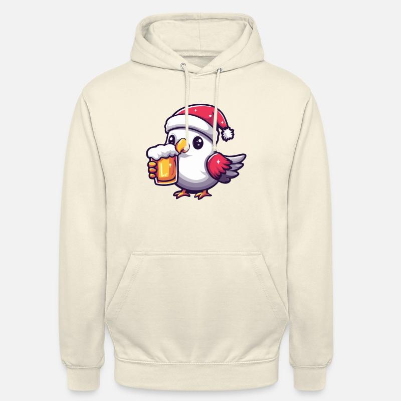 Bière de Noël Dove Bird - Sweat-shirt à capuche unisexe - vanille