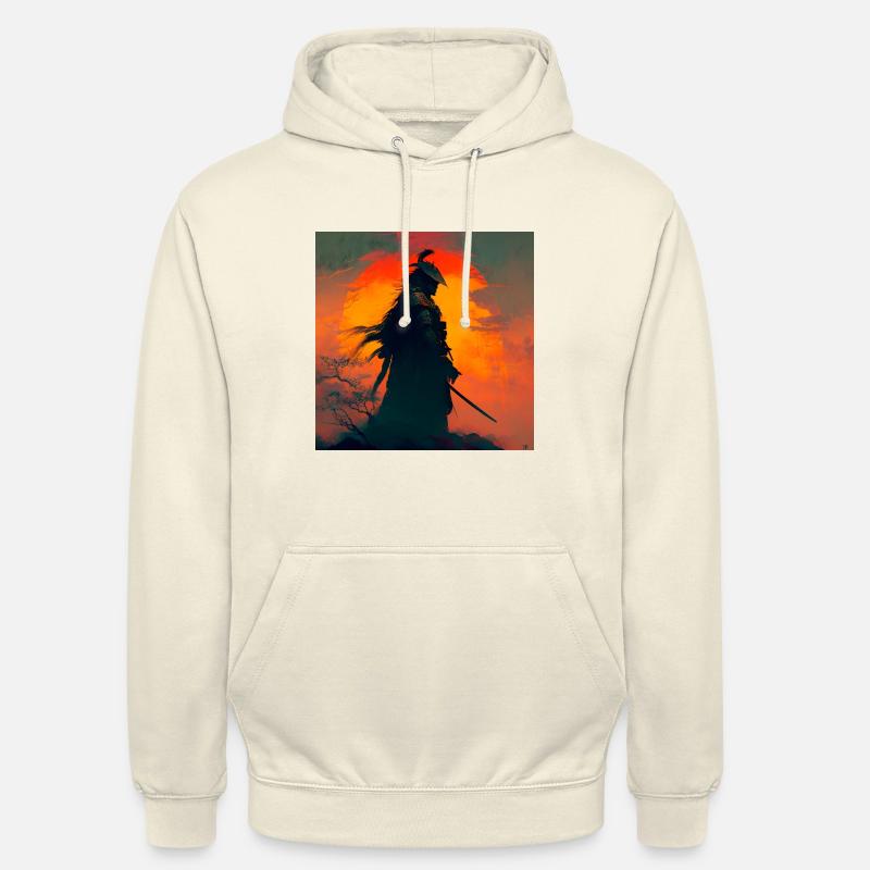 Samurai-Krieger - Unisex Hoodie - Vanille-Milchshake