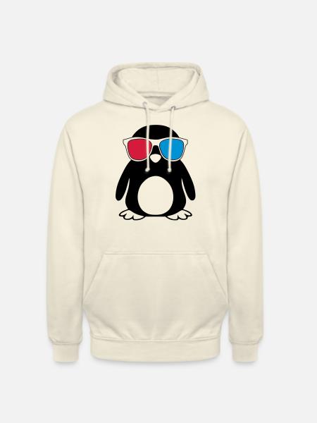 Swaggy Penguin - Unisex Hoodie - Vanille-Milchshake
