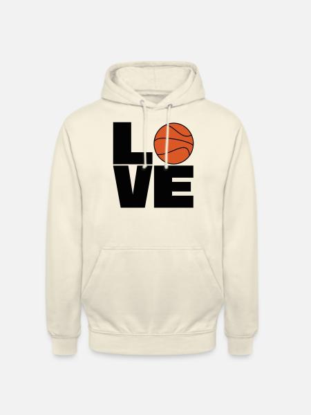 Love Basketball - Unisex Hoodie - vanilla