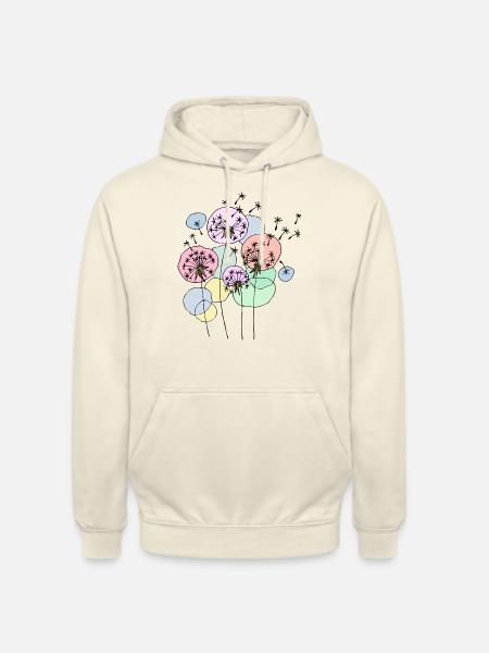 Dandelions - Unisex Hoodie - vanilla