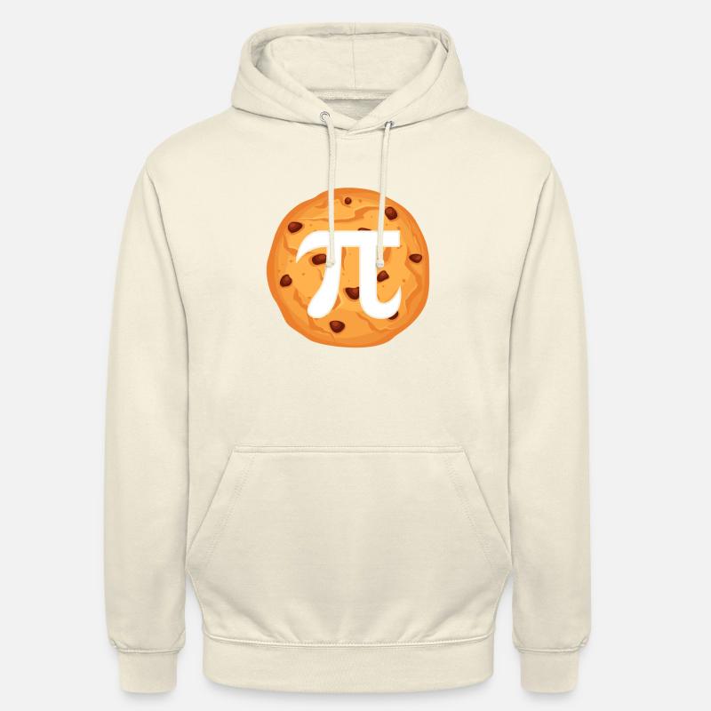 Math Pie Cookie - Sweat-shirt à capuche unisexe - vanille