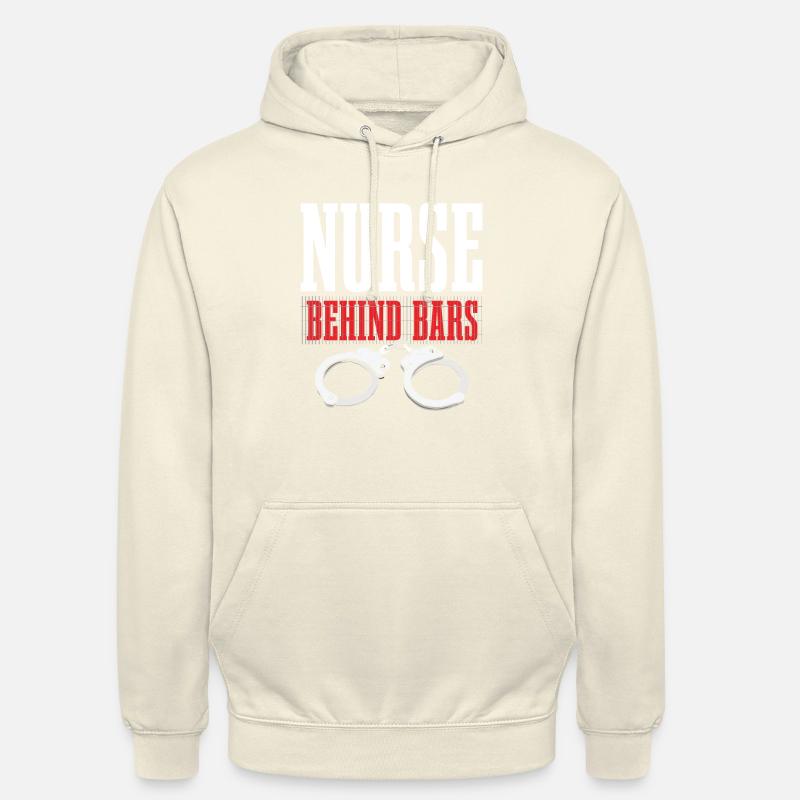 Krankenschwester Hinter Gittern Für Lustige - Unisex Hoodie - Vanille-Milchshake